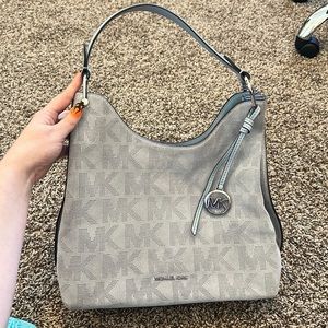 Michael Kors shoulder bag in Pale Blue.
